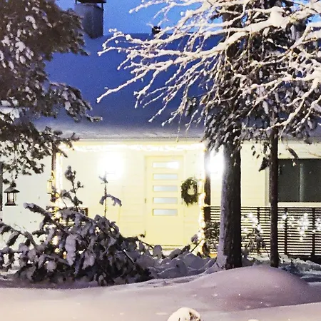 Nordic Villa In Rovaniemi With A Private Sledding Hill, Sauna & Cozy Family Stay Villa
