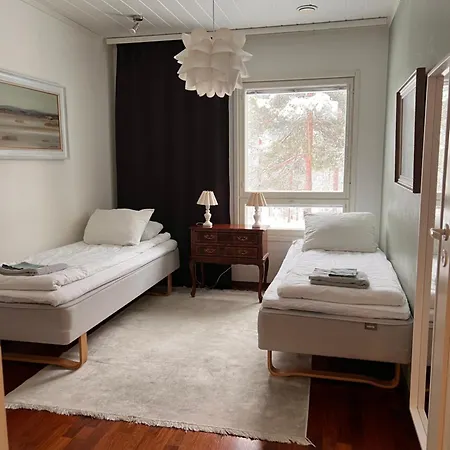 Nordic Villa In Rovaniemi With A Private Sledding Hill, Sauna & Cozy Family Stay Rovaniemi