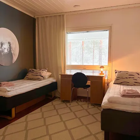 Nordic With Private Sledding Hill And Fire Pit Villa Rovaniemi