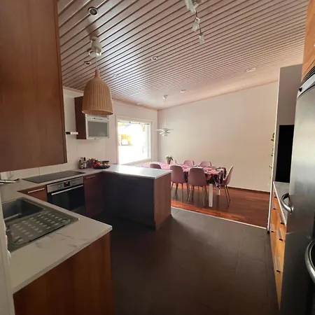 Villa Nordic Villa In Rovaniemi With A Private Sledding Hill, Sauna & Cozy Family Stay