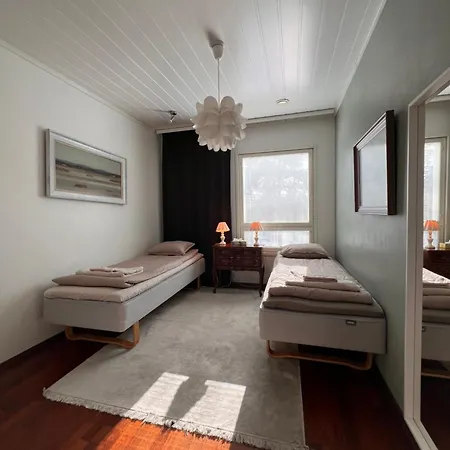 Nordic With Private Sledding Hill And Fire Pit Villa Rovaniemi