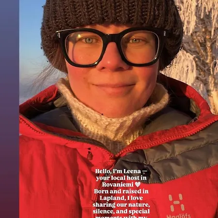 Nordic In With A Private Sledding Hill, Sauna & Cozy Family * Rovaniemi