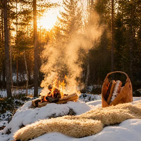 Nordic In With A Private Sledding Hill, Sauna & Cozy Family Villa